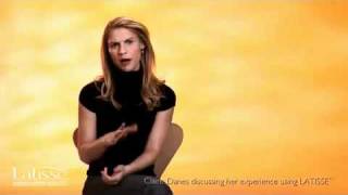 Latisse Calgary Westside Laser and Light-Claire Danes 16 week journal with Latisse