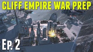 CLIFF EMPIRE GAMEPLAY | Ep. 02 | WAR PREPARATIONS | CITY BUILDING SANDBOX