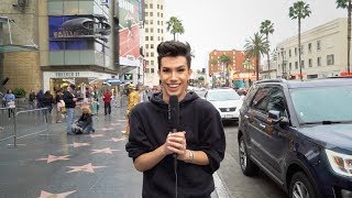 STRANGERS DO MY MAKEUP ON HOLLYWOOD BOULEVARD
