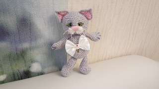 Мастер - класс крючком. Вязаная игрушка кот