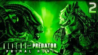 Aliens vs Predator 2 Primal Hunt прохождение часть 2 (Морпех-Финал)