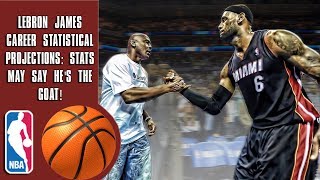 Here's how Lebron's stats may look when he retires (Statistical GOAT)