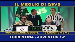 QSVS - I GOL DI FIORENTINA - JUVENTUS 1-2 TEELOMBARDIA / TOP CALCIO 24