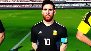 FIFA World Cup 2018 - Argentina vs Germany (New Kits)