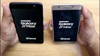Samsung Galaxy J7 Max Vs J7 Prime SpeedTest Comparison I Hindi