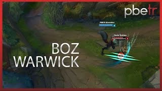 Boz Warwick (2017 Güncelleme) League of Legends
