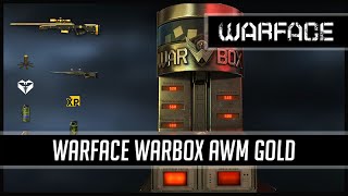 Warface Warbox AWM Gold Opening
