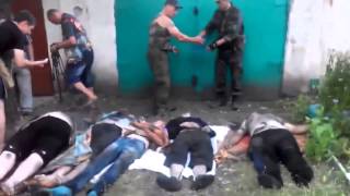 18+ Трупы. Погибла семья из пяти человек от артобстрела украинскими войсками. Город Первомайск.