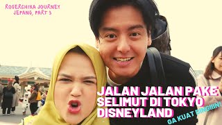 RogerChika - Jalan jalan pake selimut di Tokyo Disneyland! Ga kuat kedinginan... Jepang, Part 3