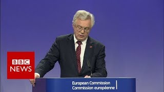 Brexit Negotiations: 'No new border within the UK' - BBC News