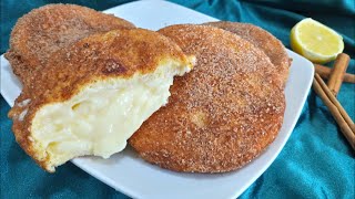 DONAS DE CREMA CON PAN DE MOLDE