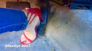 Revvlyn Gas Pedal Pumping High Heels & Tight Levi's Revving  Lincoln