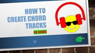 How to Create a Chord Track in Cubase.