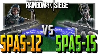 Valkyrie's Spas-12 vs Caveira's Spas-15 | Rainbow Six Siege
