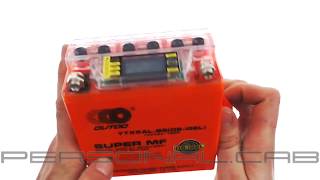 Аккумулятор Outdo YTX5AL-BS (DS-iGEL)12V 5Ah с индикатором заряда, вольтметром.