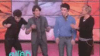Demi Lovato and The Jonas Brothers funny moments On The Line