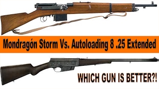Mondragon Storm Vs. Autoloading 8 .25 Extended Battlefield 1! (Weapon Comparison)