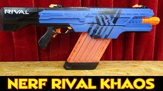 NERF RIVAL KHAOS MXVI 4000 BLASTER / VORSTELLUNG / VERGLEICH / SCHUSSTEST