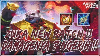 MAIN ZUKA DI PATCH BARU, HARUS RUBAH ITEM GA? - ZUKA GAMEPLAY ARENA OF VALOR