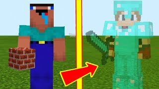 НУБ затроллен ПРО неведимкой МАЙНКРАФТ | НУБ и ПРО выживание Minecraft для детей Матвей Котофей MCP
