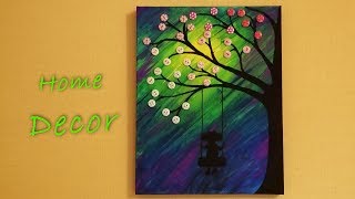 ДЕКОР ДЛЯ ДОМА│ПОДЕЛКИ ИЗ ПУГОВИЦ│ТАКАЯ РУЧНАЯ РАБОТА УКРАСИТ ВАШ ДОМ