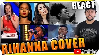 RIHANNA - IMPOSSÍVEL CANTAR COMO ELA? - The Voice X Factor Anitta Mylena Jardim e muto mais