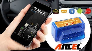 Автосканер ANCEL Mini ELM327 V1.5 OBD II. АВТОСКАНЕР ИЗ КИТАЯ. ТЕСТ НА PEUGEOT 807.