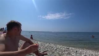 Часть 2 Дивноморское Пришли на дикий пляж 2 сентября 2018 г