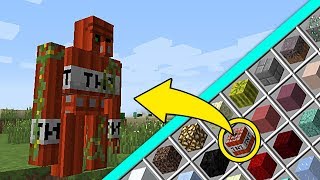 MINECRAFT MODS | NUEVOS GOLEM DEFENSORES DE ALDEANOS | MODS PARA MINECRAFT