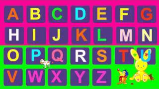 chanson de l'Alphabet, en français - French ABC, alphabet song!  Frenchy Bunny:)