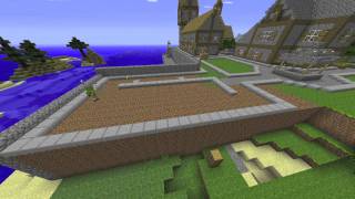 Minecraft Time Lapse - Town Part 11.5 (Docks)