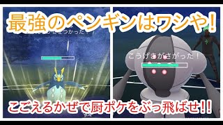 エンペルト？PVP最強のペンギンはワシじゃ！とポッタイシが申しております！【ポケモンGO】