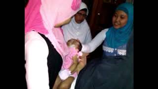 Acara Aqiqah dan Potong Rambut Anak Perempuan Diiringi Sholawat