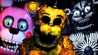 GOLDEN FREDDY CHALLENGE! | Five Nights at Freddys Sister Location CUSTOM NIGHT!