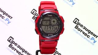 Часы Casio Illuminator AE-1000W-4A - Круговой обзор от PresidentWatches.Ru