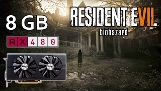 RX 480 8GB + i3-6100 - Resident Evil 7 Biohazard