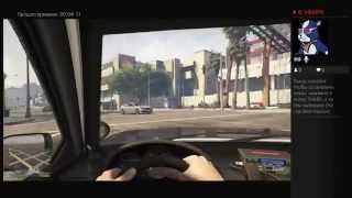 GTA5 PS4 - Помощь Аманде и где спрятаться от копов на танке