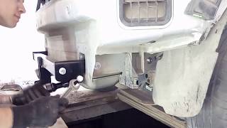 Установка фаркопа на Volkswagen Tiguan (2013 г.в.)