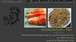 Salmon Fish Fry Indian Style (How to make Salmon Fish Fry)