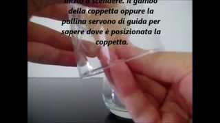 Come inserire la coppetta mestruale