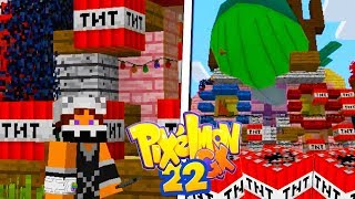 FACCIAMO ESPL0DERE CASA MIA CON LE TNT! - Minecraft ITA - Pixelmon GX #22