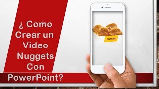¿como crear un video nuggets con PowerPoint?