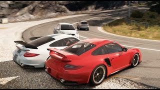 Forza Horizon 2 Porsche 911 GT2 Drifting The Mountains