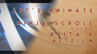 Let's Animate - Krita: Ninja Scroll (Making of)