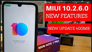 Miui 10.2.6.0 new update for Redmi note 7 pro| new features boot animation and boot audio