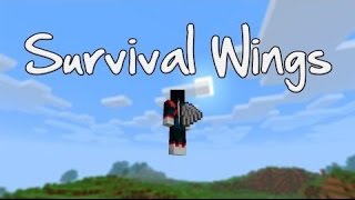 Обзор модов #14 Survival-Wings (Крилья)