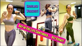 Gym//Shoulder Workout//Day In The Life Continued