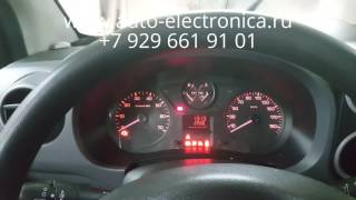 скрутить пробег Peugeot Partner