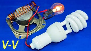Make Free Energy Generator 220v With Magnet Alternator And Light Flywheel Free Electricity Generator