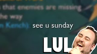Aphromoo After Outplaying Febiven "See You Sunday"... | Funny LoL Series #292